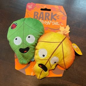 🐶 Bark Box Autumn Tail 🍁 Small Leaf dog toys